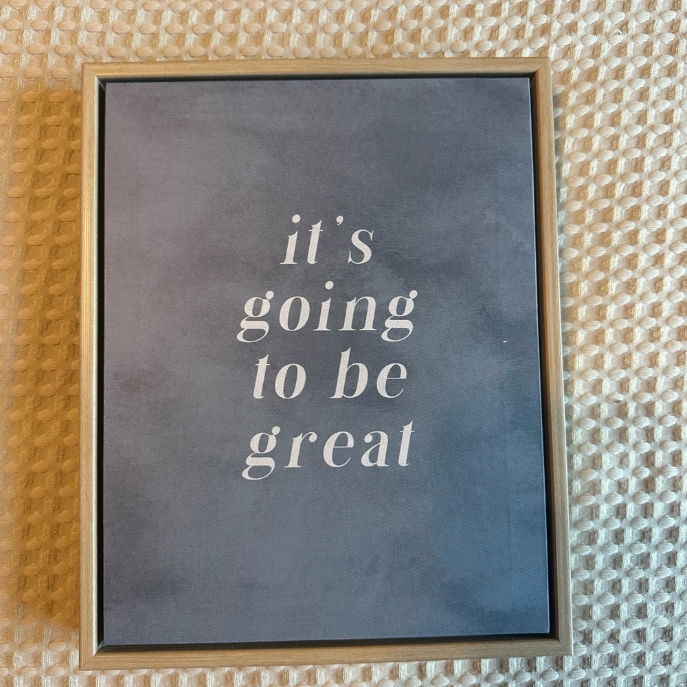 Target Gray Motivational Art Print
